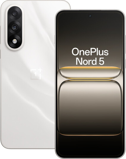 OnePlus Nord 5 8GB RAM 256GB 5G Mobiltelefon i Marmorfarge OnePlus Nord 5 8GB RAM 256GB 5G Mobiltelefon i Marmorfarge