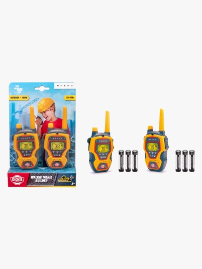 Dickie Toys Walkie Talkie Constructor - Yellow - ONE SIZE