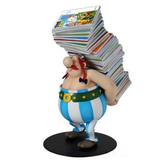 Plastoy Obelix Samlefigur med Haug av Tegneserier - 15 cm
