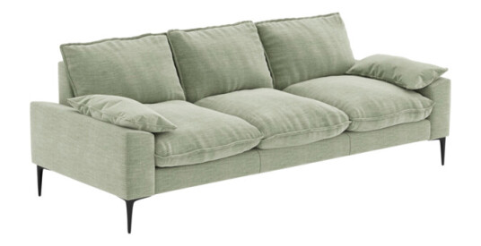 Jotex NAPLES sofa 3-seter Eucaluptus 1594250-03-200 1665025-02-0