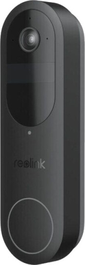 Reolink 4MP Smart Ringeklokke med Kamera og WiFi - Batteridrevet Svart Reolink 4MP Smart Ringeklokke med Kamera og WiFi - Batteridrevet Svart