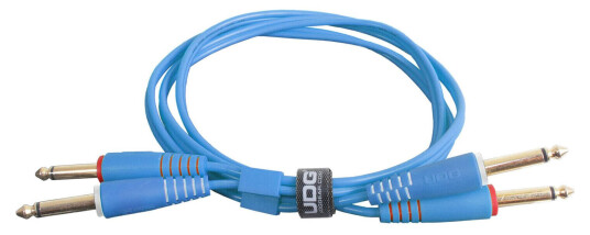 UDG Gear Lydkabel 2x Ts - 2x Ts Blue 3m