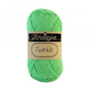 Scheepjes Twinkle Garn Glimmer 922 Lysegrønn