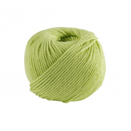 DMC Natura Medium Garn Unicolor 198 Lysegrønn
