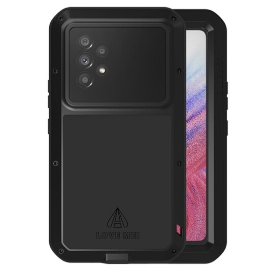 Love Mei Samsung Galaxy A53 5g Deksel Powerful Case Svart