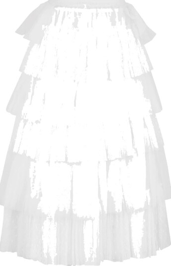 RED Valentino Dame Skjørt Hvit M,
