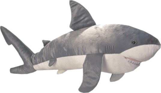 Wild Republic Cuddlekins Jumbo hvithai 96 cm