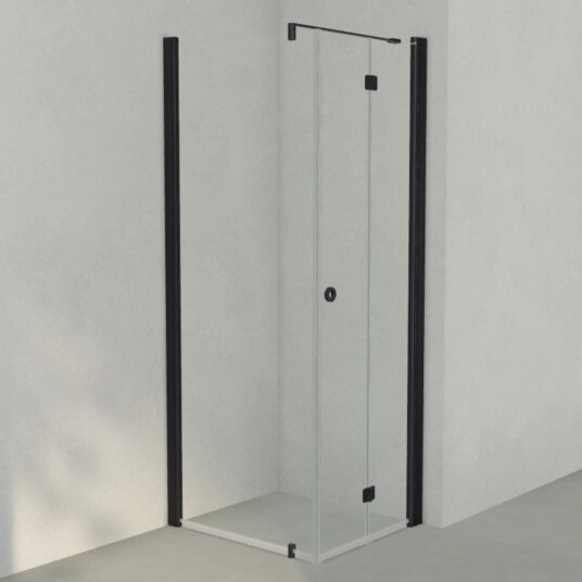 INR Iconic Nordic Rooms Dusjhjørne Linc 13 Flex Original Svart Matt / 70x80cm Høyre Hengslet INR Iconic Nordic Rooms Dusjhjørne Linc 13 Flex Original Svart Matt / 70x80cm Høyre Hengslet