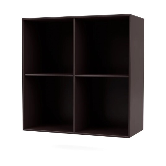 Montana SHOW hylle 69,6x69,6 cm, opphengsskinne 160 Balsamic
