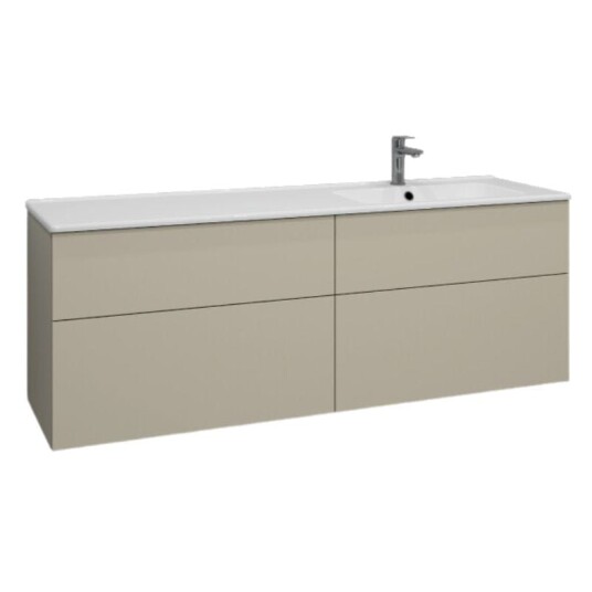 Svedbergs Poem Plan Servantskap D45 med 4 Skuffer Sand / 160cm Push Open SV-3451612-P
