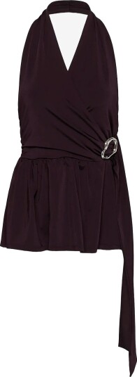 Gestuz Gzseren Halterneck Top DEEP PLUM M