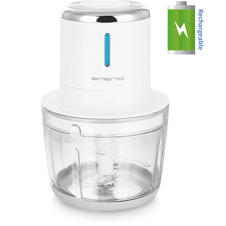 Minihakker Oppladbar Hvit 1 L