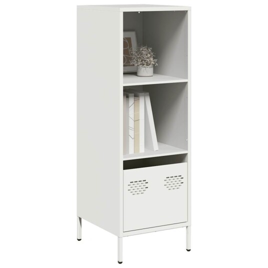 Highboard hvit 35x39x103,5 cm stål 8721102931383