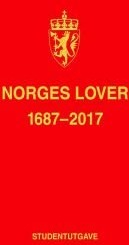 Norges lover Innbundet Pent brukt bok med markeringer