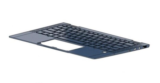 HP HPI SPS-TOPCOVER W/KBD CP BL SR PVCY HUNG