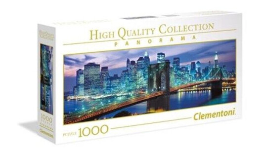 Clementoni 1000 pcs. High Quality Collection Panorama NEW YOR Gulv