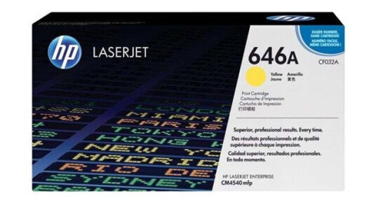 HP 646A / CF032A - Yellow Laser Toner - Laser toner Yellow