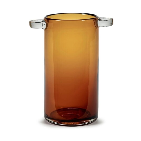 Serax Wind & Fire vase med hank 24 cm Amber Serax Wind & Fire vase med hank 24 cm Amber