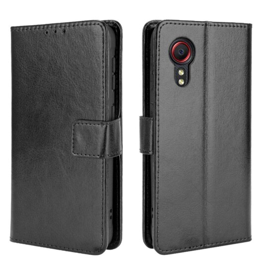 INCOVER Samsung Galaxy Xcover 5 Neutral Flip Skinndeksel - Svart
