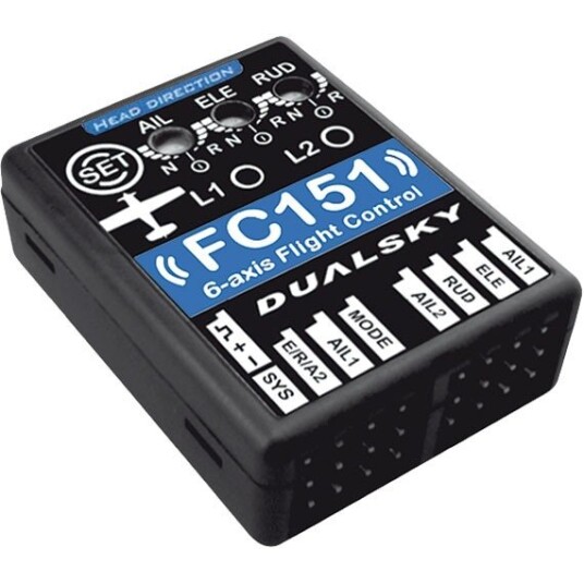 Dualsky FC151 6-Axis Flight Control for Airplane Dualsky FC151 6-Axis Flight Control for Airplane