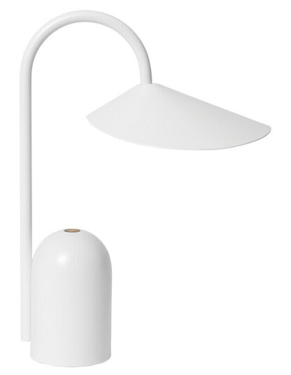 Ferm Living Arum Portable Bordlampe IP44 White Ferm Living Arum Portable Bordlampe IP44 White