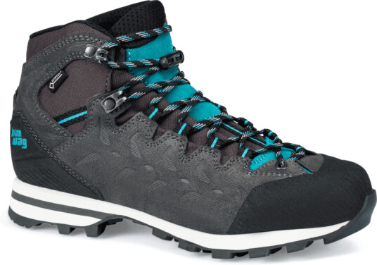 Hanwag Women's Makra Light Lady Gore-Tex 42, Asphalt/Bluegreen Hanwag Women's Makra Light Lady Gore-Tex 42, Asphalt/Bluegreen