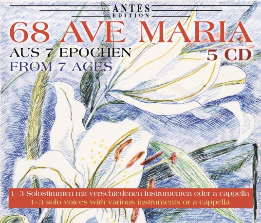 Andrea Chudak, Andreas Schulz, Julian Rohde, Jakub Sawicki, Robert Knappe  68 Ave Maria – Aus 7 Epochen  CD