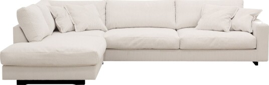 Valencia Ekstra Dyp 4 seters sofa med Sjeselong Venstre Offwhite Valencia Ekstra Dyp 4 seters sofa med Sjeselong Venstre Offwhite