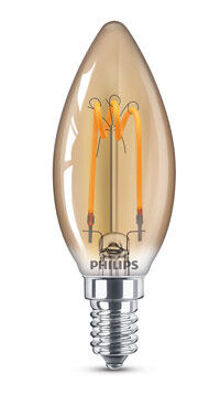 E14 Philips E14 LED-lyspærer 2,3W (14W) (Lys, Klart) E14 Philips E14 LED-lyspærer 2,3W (14W) (Lys, Klart)