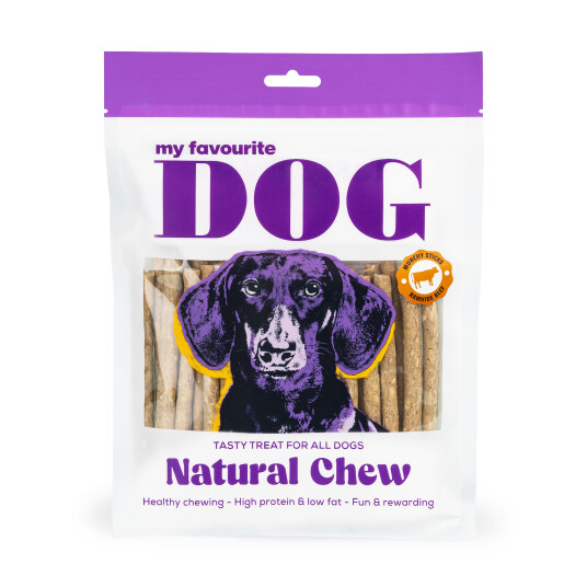 Munchy Sticks Natural 30-pk 12,5 cm 8-9mm Hundegodbiter