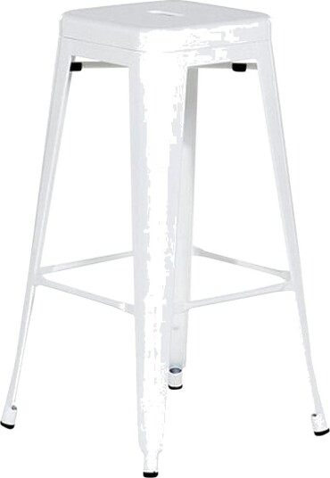Cabrillo Barstol 44 cm - Hvit