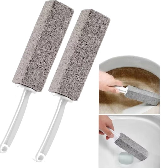 Generic 2-Pak - Pimpstein Toalett Børste Toalettrens Generic 2-Pak - Pimpstein Toalett Børste Toalettrens