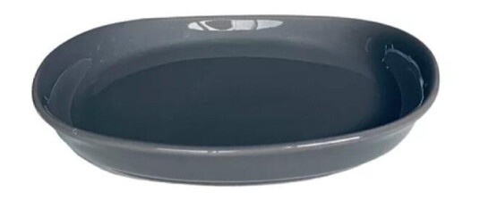 Cookplay - Naoto middagstallerken 17 cm mørk grå/blank