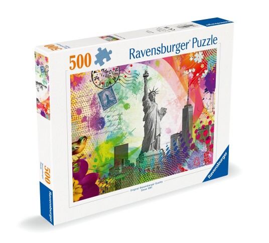 Ravensburger - Puzzle New York Postcard 500p 12000368 Ravensburger - Puzzle New York Postcard 500p 12000368
