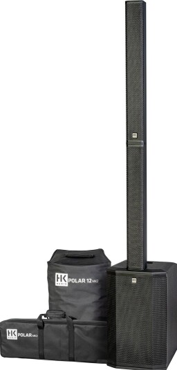 HK Audio POLAR12 Aktivt line array system Søyleanlegg med bagger