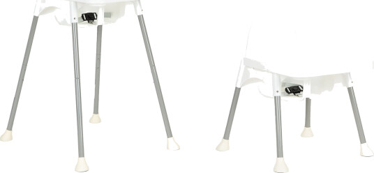Spisestol 2i1 ECOTOYS Hvit