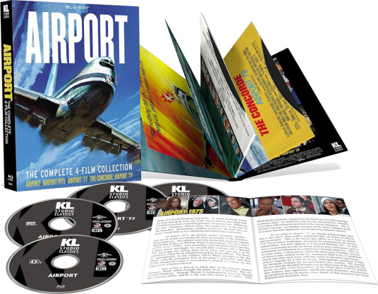 Airport: The Complete 4Film Collection Bluray