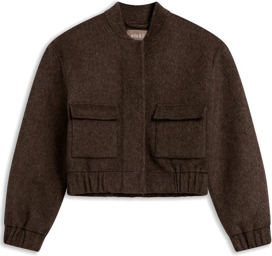 ella&il Emika Jacket DARK BROWN L