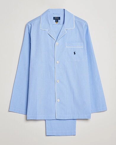 Polo Ralph Lauren Pyjama Set Mini Gingham Blue Polo Ralph Lauren Pyjama Set Mini Gingham Blue