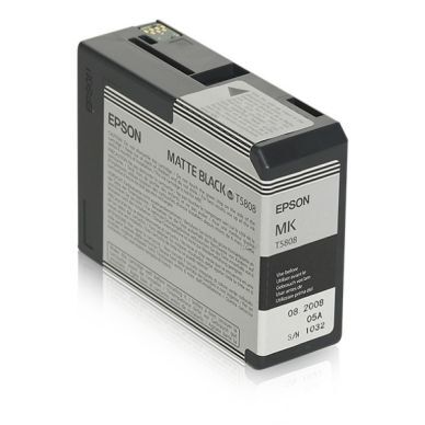 Epson Epson T5808 Blekkpatron mattsvart T5808 Epson Epson T5808 Blekkpatron mattsvart T5808