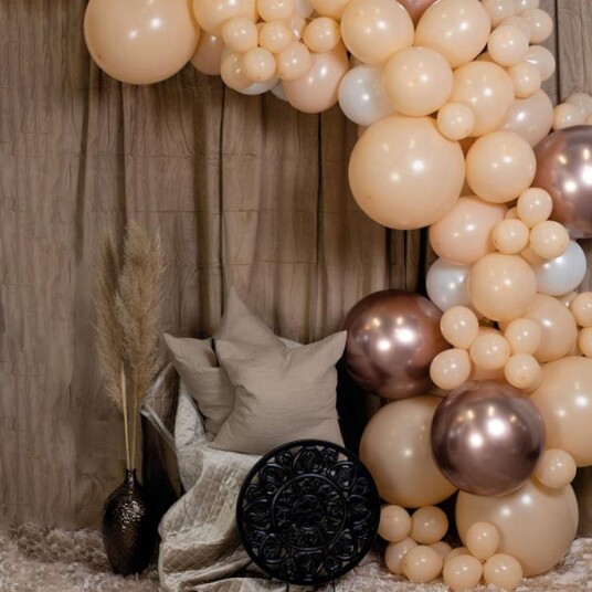 Ballongkungen AB Ballongbue Kit Gold Blush/Roségull