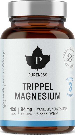Pureness Trippel Magnesium  120 stk