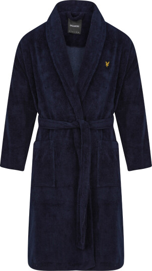 Lyle & Scott Lucas Bathrobe Blå XL