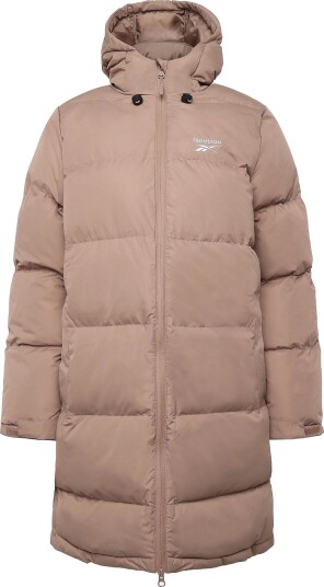 Reebok Performance Rayna Long Line Puffer Jacket LIGHT COCOA XS Reebok Performance Rayna Long Line Puffer Jacket LIGHT COCOA XS