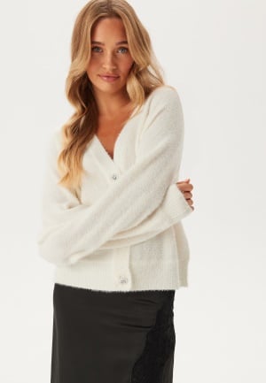 ONLY Onlella Piumo Ls Cardigan Cloud Dancer L