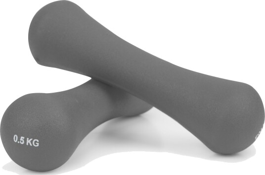 Neopren manualsett for fitness 2 x 0,5 kg