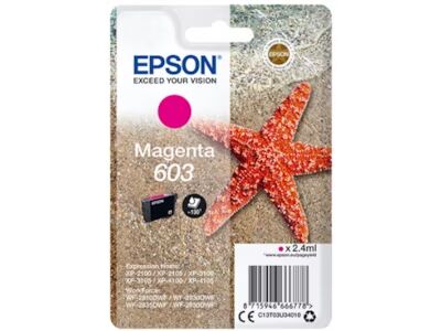 Epson 603 - magenta - original - ink cartridge - Blekkpatron Rød Epson 603 - magenta - original - ink cartridge - Blekkpatron Rød