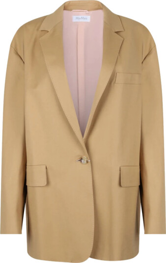 Max Mara Dame Jakker Gul S, Max Mara Dame Jakker Gul S,