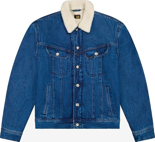 Lee Denim jakke Sherpa Blå Lee Denim jakke Sherpa Blå