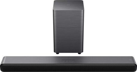 TCL S55HE Lydplanke 2.1 med Dolby Atmos og Trådløs Subwoofer, Svart